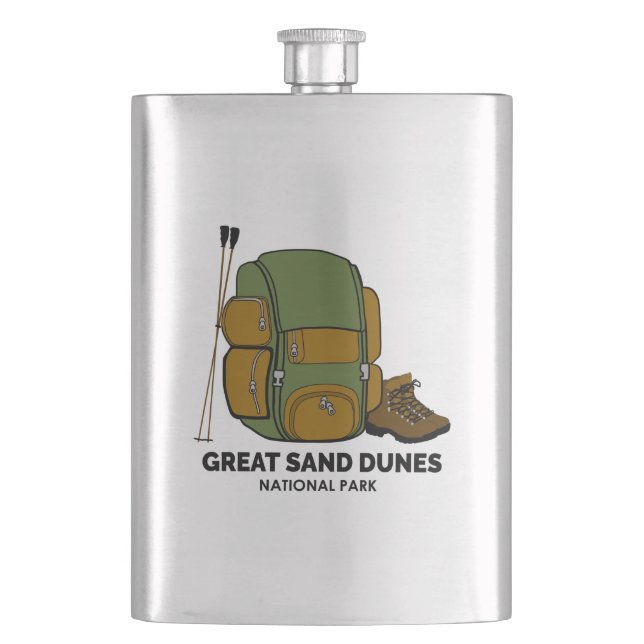 Flasque Sac à dos pour le Great Sand Dunes National Park (devant)