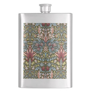 Flasque Schéma floral William Morris Snakeshead