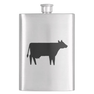 Flasque Silhouette de vache