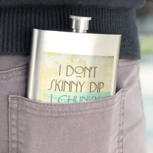 Flasque SlipperyJoe's Skinny Dip eau de plage vintage Chun