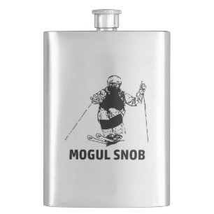 Flasque Snob De Ski De Mogul