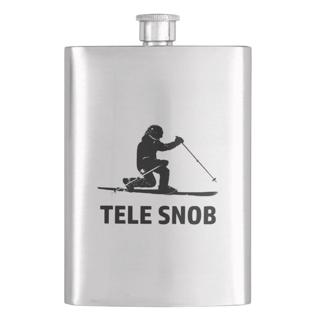 Flasque Snob de ski de télémark (devant)