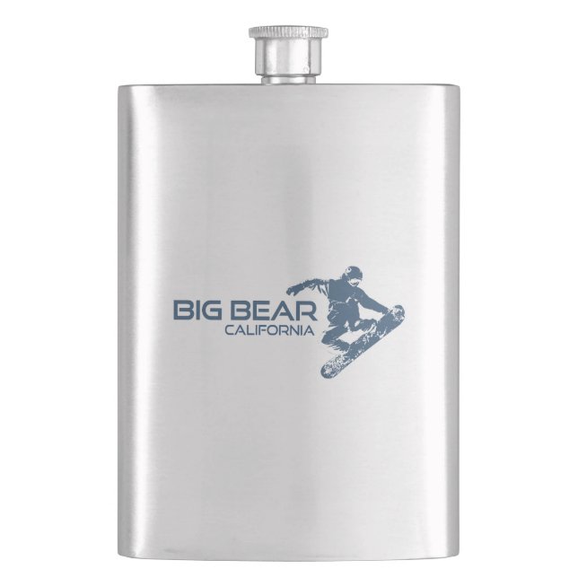 Flasque Station de Big Bear Mountain Californie Snowboarde (devant)