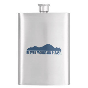 Flasque Station de ski Beaver Mountain S'il vous plaît