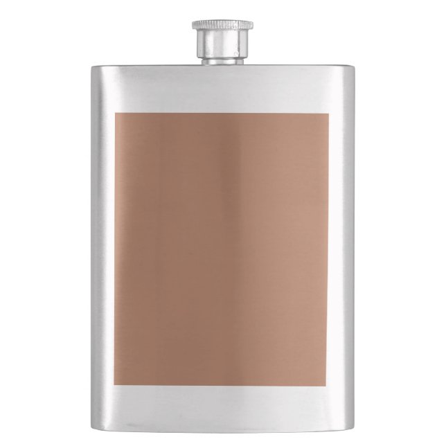 Flasque Sucre Brown (couleur solide) (devant)