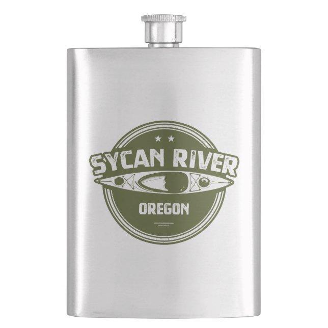 Flasque Sycan River Oregon Kayak (devant)