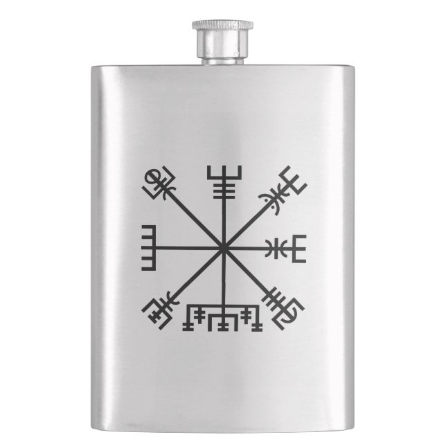 Flasque Symbole Viking Vegvisir (devant)