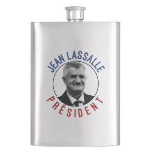 Flasque T-shirt Jean Lassalle Président 2022