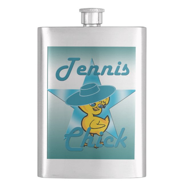 Flasque Tennis Chat #7 (devant)