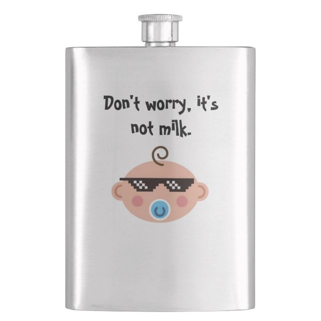 Flasque Thug life baby flask (devant)