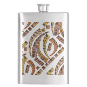 Flasque Touches de piano courbes