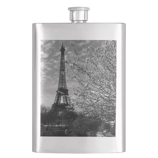 Flasque Tour vintage Paris Eiffel (devant)