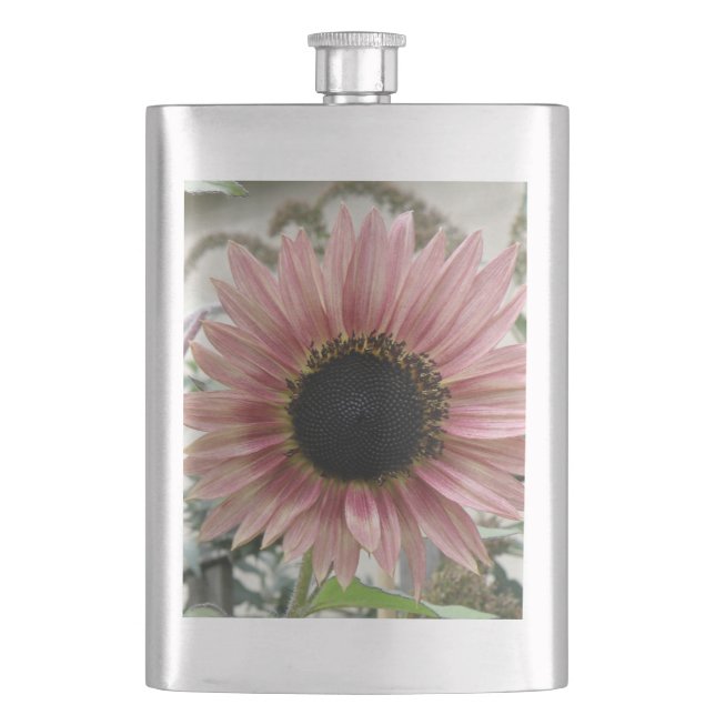 Flasque Tournesol rose pâle (devant)