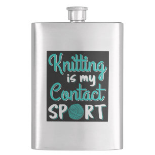 Flasque Tricot Est Mon Contact Sport