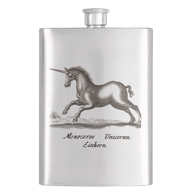 Flasque Unicorn Classic Running Magic Woodland Créature (devant)