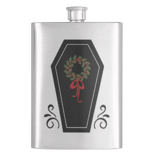 Flasque Vampire Holiday Coffin