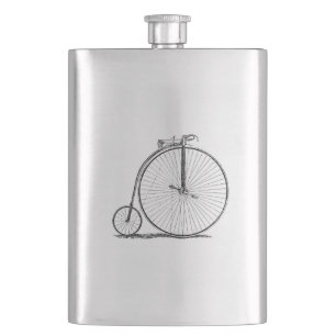 Flasque Vélo à grande roue Penny Farthing