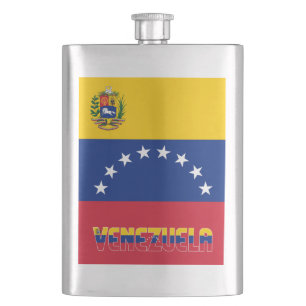 Flasque Venezuela Drapeau Élégant patriotique