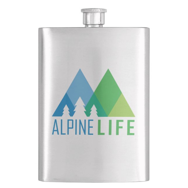 Flasque Vie alpine (devant)