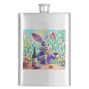 Flasque Vin Bunny de Pâques
