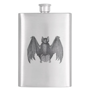 Flasque Vintage Bat Gothic Horror Punk Classic Flask
