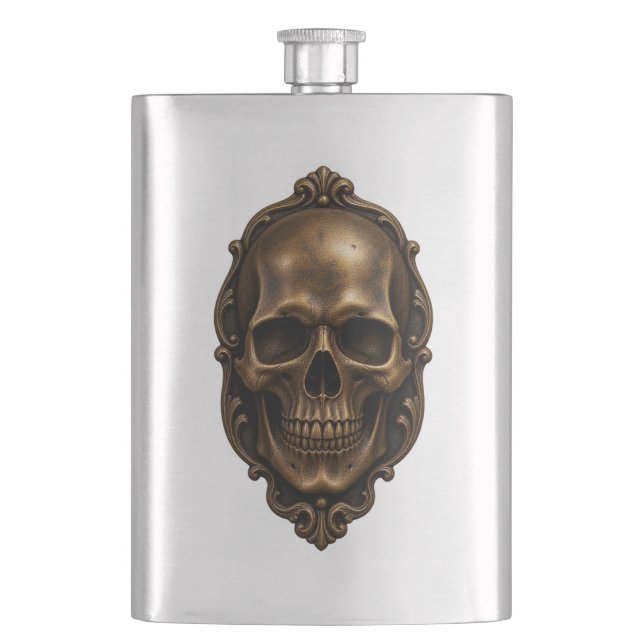Flasque Vintage Skull (devant)