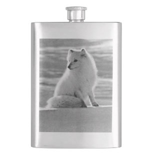 Flasque Vintage USA Alaska Arctique renard