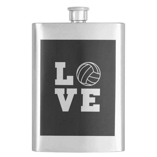 Flasque Volleyball d'amour (devant)