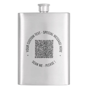 Flasque Vos informations sur l'analyse cadeau de carte de 