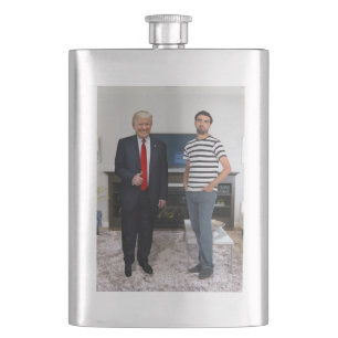 Flasque Vous avez rencontré le Président Donald Trump  A