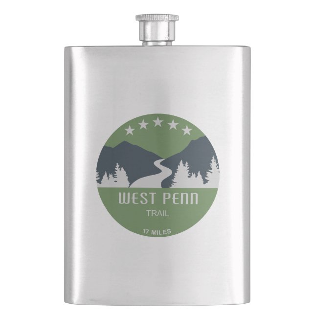 Flasque West Penn Trail Pennsylvanie (devant)