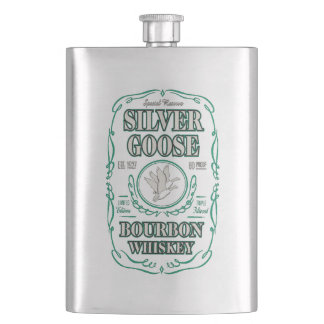 Flasque Whisky Bourbon Silver Goose