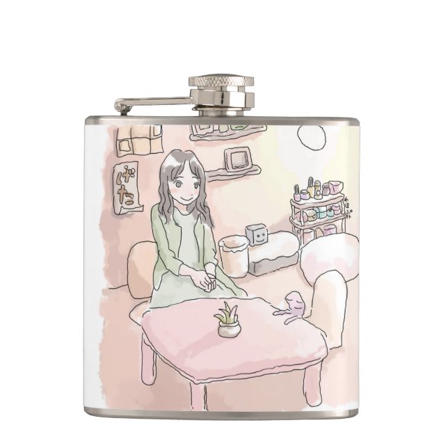 FLASQUES さにれいじ　淡いお部屋と (Devant)
