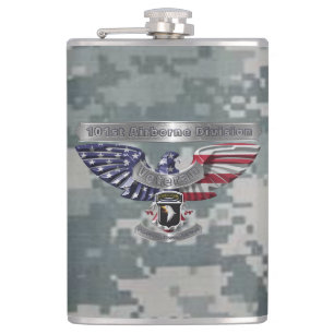 Flasques 101st Division aéroportée “Fier d'avoir servi”