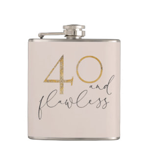 Flasques 40 & Flawless Rose and Gold 40e anniversaire