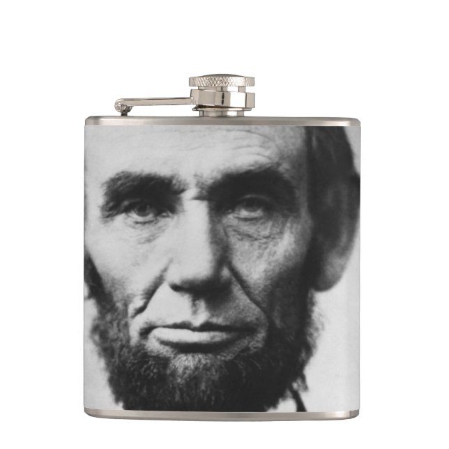 Flasques Abraham Lincoln Portrait (Devant)