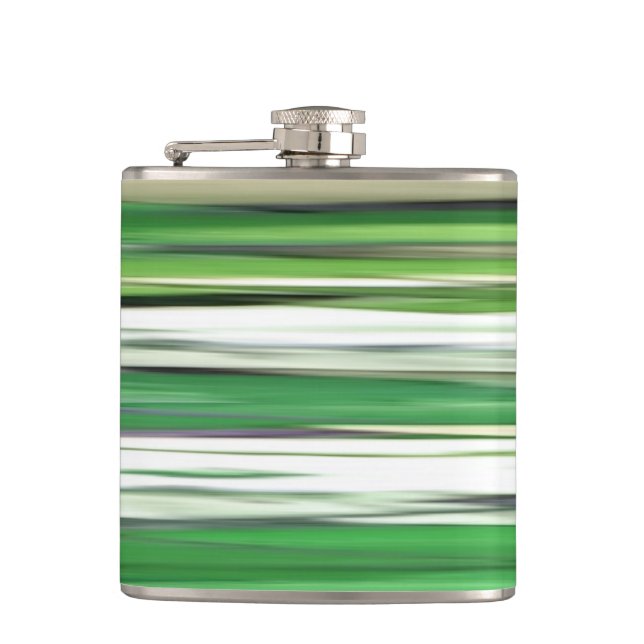 Flasques Abstrait n° 2 : Flou vert (Devant)