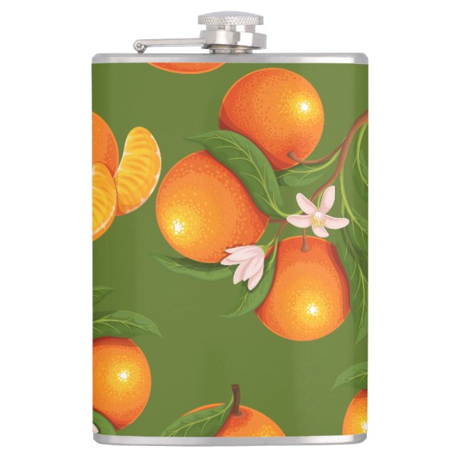 Flasques Actualisation des grands Motifs Oranges (Devant)