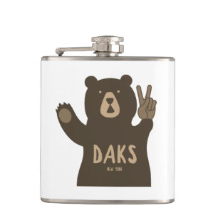 Flasques Adirondacks Peace Bear
