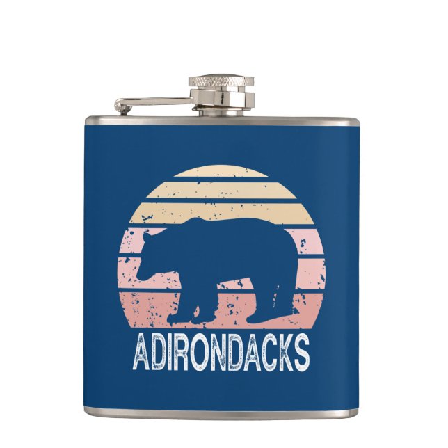 Flasques Adirondacks Retro Bear (Devant)