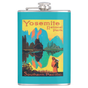 Flasques Affiche de touristes - parc national de Yosemite,