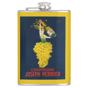 Flasques Affiche promotionnelle de Joseph Perrier Champagne
