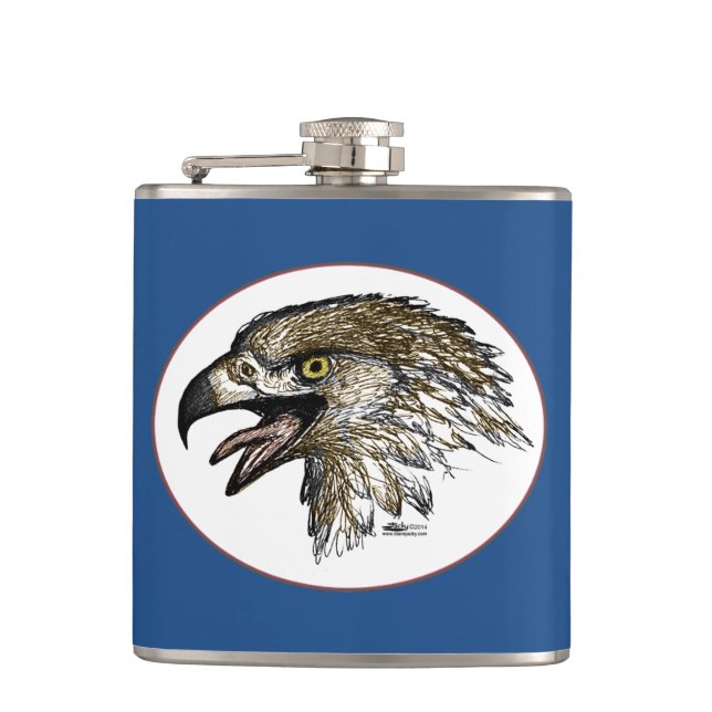 Flasques Aigle qui crie (Devant)