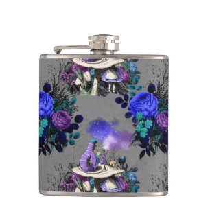 Flasques Alice au pays des merveilles Fleurs de la chenille