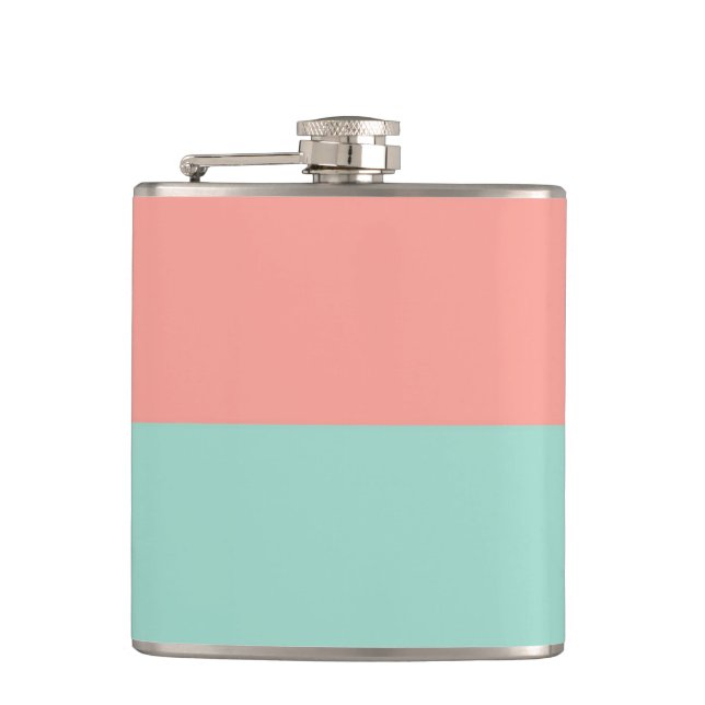 Flasques Ambre rose pâle, Yucca et Horiz vert arbor (Devant)