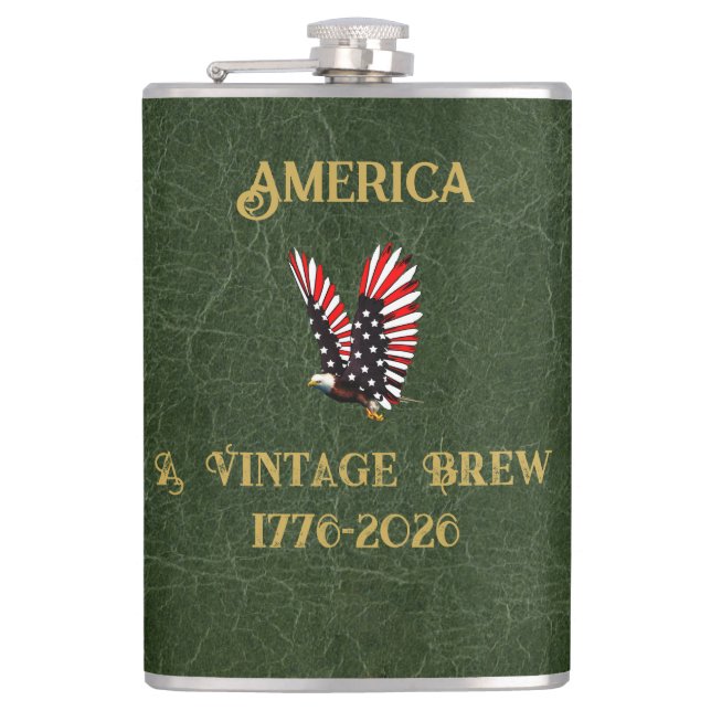 Flasques America a Vintage Brew Eagle 1775 - 2026  (Devant)