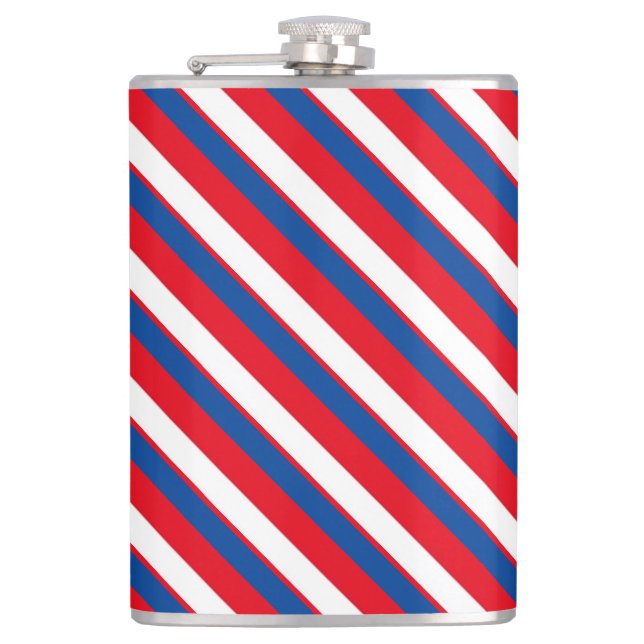 Flasques American patriotic Vinyl Wrapped Flask (Devant)