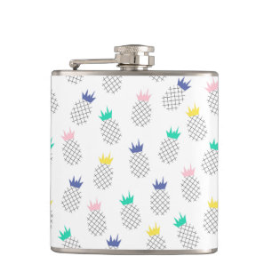 Flasques Ananas Abstrait