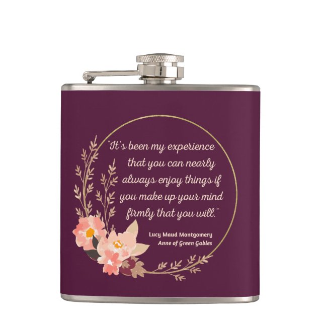 Flasques Anne Of Green Gables Citation I - Style mignon (Devant)