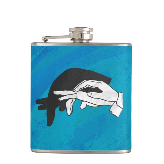 Flasques Anteille Ombre Sur Bleu (Devant)